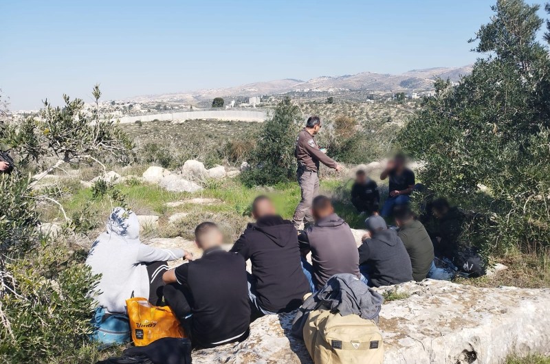 באמצעים מיוחדים: כך נתפסה 'על חם' קבוצת מסתננים