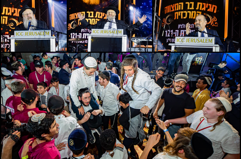 תיעוד ענק: חגיגת בר המצווה המרגשת לנערים היתומים בירושלים