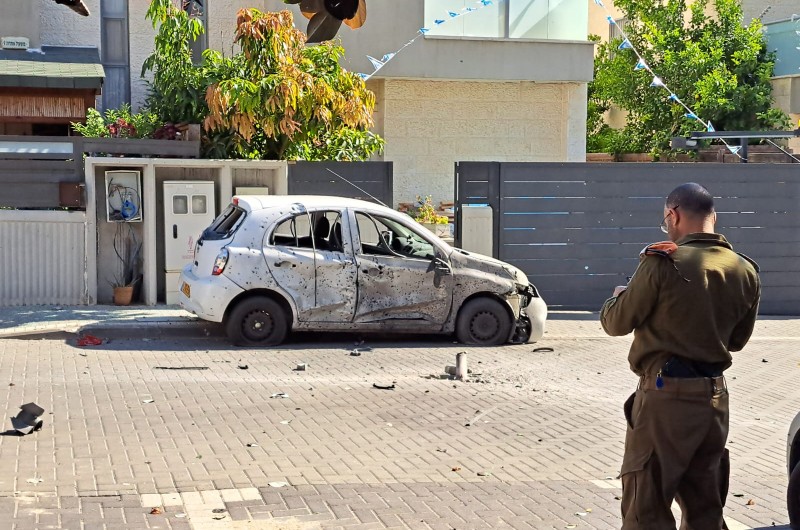 מטח כבד נורה מעזה; רקטה נפלה כ-200 מטר מבית חב