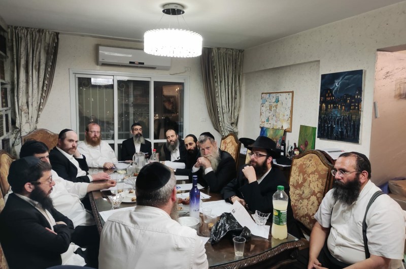 ערב רתימה מיוחד שהתקיים אמש לקראת תהלוכת ל