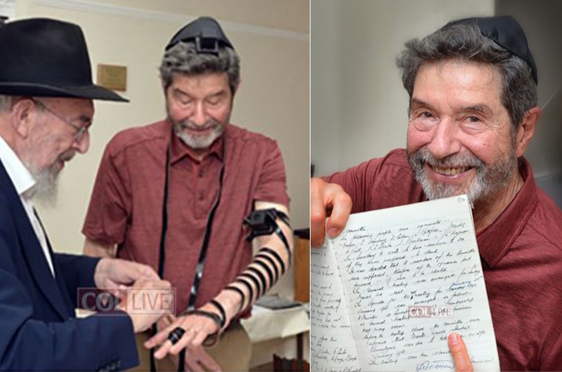 72 שנה אחרי: היהודי שסגר מעגל היכן שערך בר מצווה