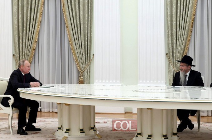 נשיא רוסיה פוטין שיגר ברכה ליהודי המדינה לקראת ר