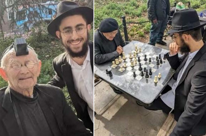 ניצול השואה בן ה-102 הפסיד בשחמט אבל ניצח במשחק חייו