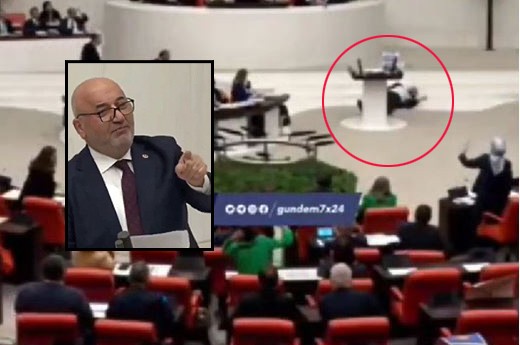 קילל את ישראל ונפל על הפודיום: מת חבר הפרלמנט הטורקי 