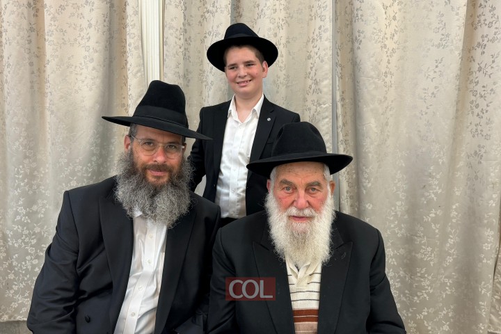 באולמי 770 בכפר חב״ד נערכת הלילה שמחת בר המצווה של התמים שמואל אהרון כהן, בנם של ר׳ אריה לייב וחנה רחל כהן • צילום: שניאור שיף