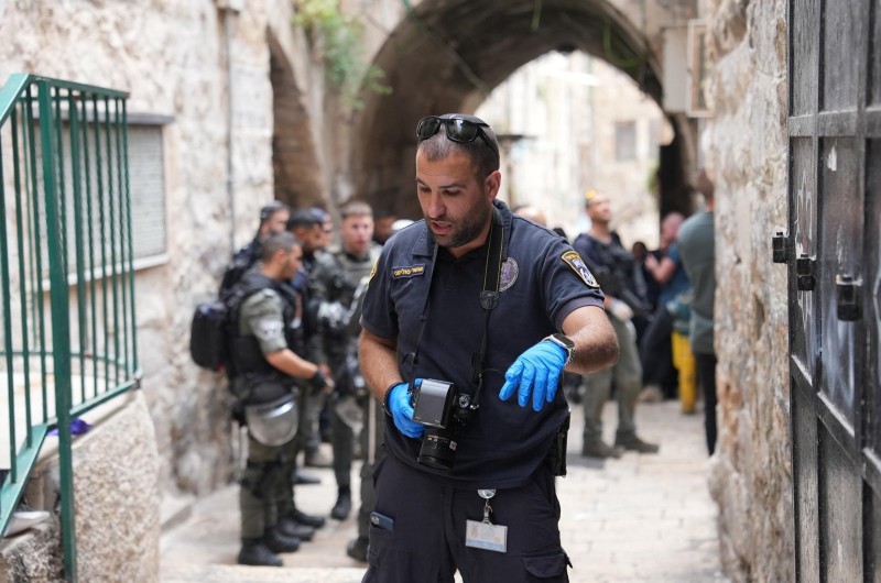 תייר טורקי דקר שוטר בירושלים, ניסיון דריסה בשומרון