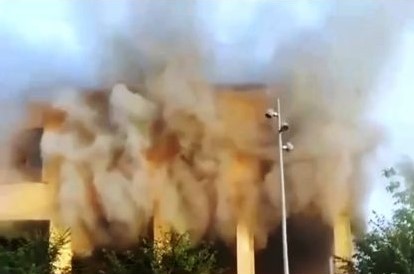 בית כנסת ברפובליקת דגאסטן הוצת ונשרף במתקפת טרור 