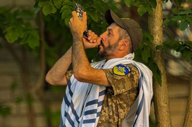 לראשונה: חיילים יהודים בחזית באוקראינה יתקעו בשופר