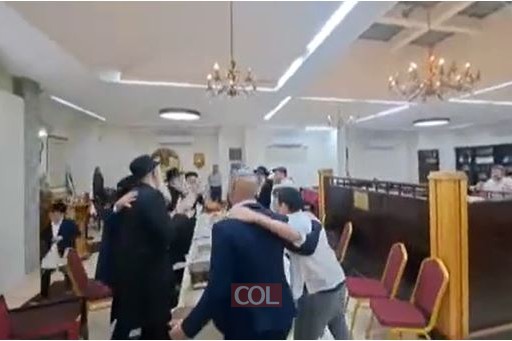 שמחה וריקודים: כך קיבלו בבית חב