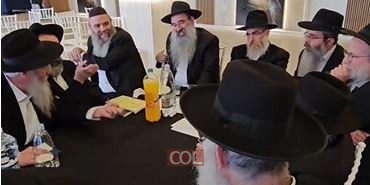 התוועדות ספונטנית: ראשי ומנהלי ישיבות תות