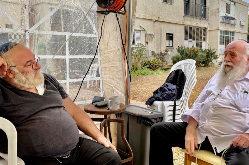 ר' שמריהו חן בניחום אבלים אצל ידידו ר' אלקנה ספרנאי, על פטירת אביו הרה ר' שמריהו חן בניחום אבלים אצל ידידו ר' אלקנה ספרנאי, על פטירת אביו הרה