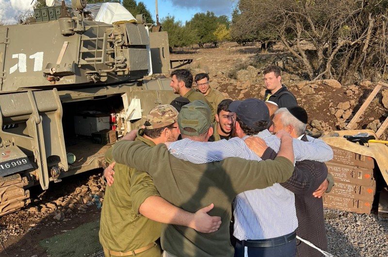 מהחרמון ועד ל'זיקים': מקראון הייטס הגיעו לחזק את הלוחמים