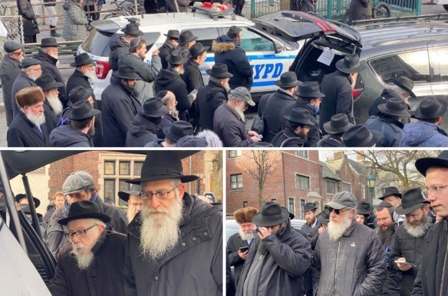 מוותיקי קראון הייטס: הלוויית הרב חיים יפה ז מוותיקי קראון הייטס: הלוויית הרב חיים יפה ז
