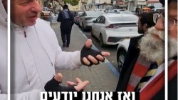 קור ירושלמי ורגע מחמם לב: הרב גלויברמן קיבל תודה מפתיעה מנגר מקומי בשכונת בית ישראל. צפו: