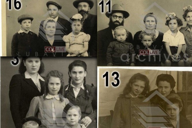 יציאת פולין: התמונות המשפחתיות של החסידים נחשפות