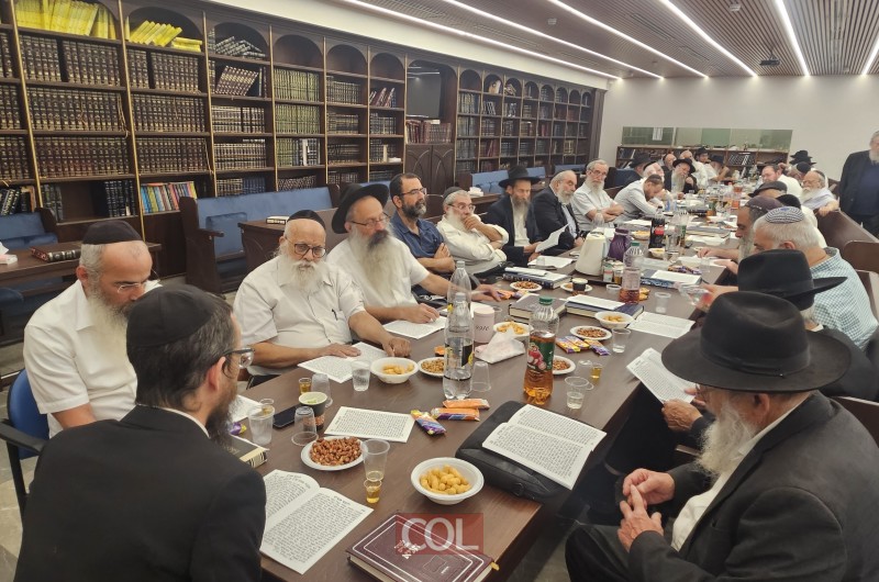 בשיעור התניא שנמסר מידי שבוע ע