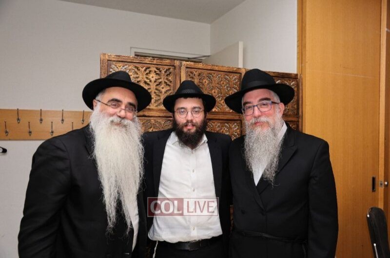ה'לחיים' במשפחות השלוחים קרינסקי מליטא ונמדר משבדיה ה'לחיים' במשפחות השלוחים קרינסקי מליטא ונמדר משבדיה