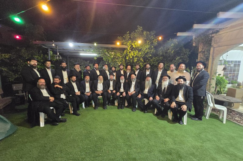 השלוחים בחיפה התאספו לציון ה'שלושים' של הרב גינזבורג ז השלוחים בחיפה התאספו לציון ה'שלושים' של הרב גינזבורג ז