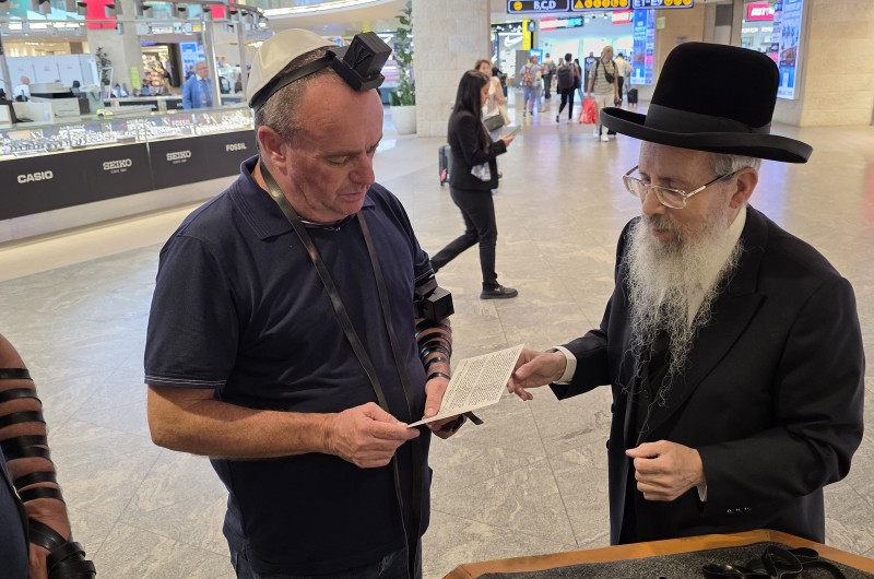 58 שנה למבצע תפילין: רבה של נוף הגליל וחבר בי