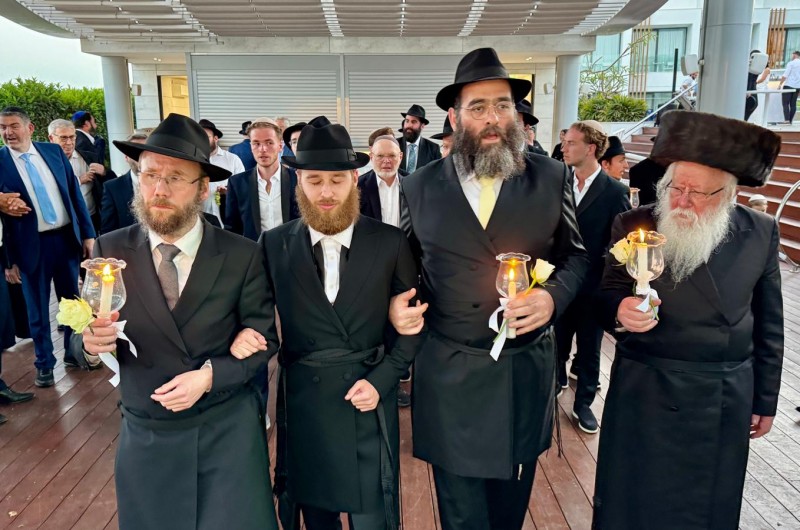 הלילה בלרנקה, קפריסין: חתונת לוין-רסקין הלילה בלרנקה, קפריסין: חתונת לוין-רסקין