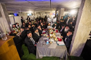 מאות הורים בערב מיוחד בזאל של ישיבת לוד ההולך ונבנה