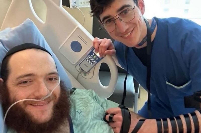 מרגש: הרב יוסי סוויד שליח חב מרגש: הרב יוסי סוויד שליח חב