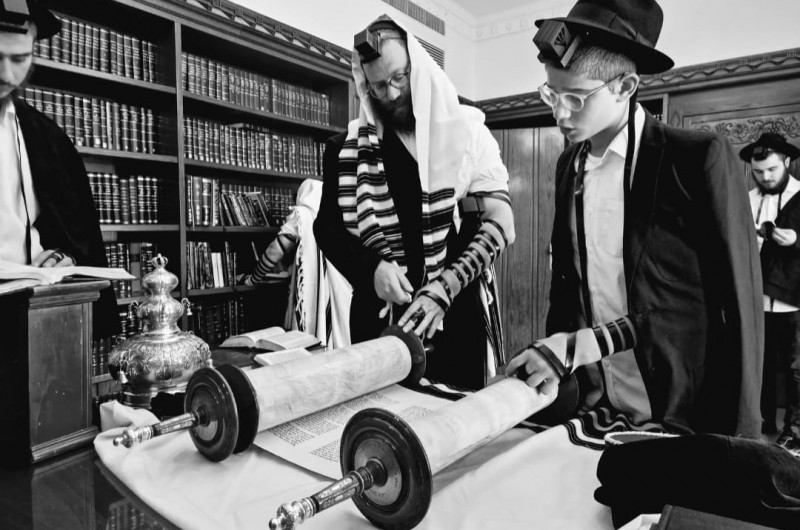 התמים דוד בראון, בנו של שליח חב