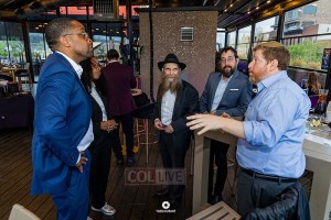 עסקנים חב"דיים נפגשו עם המועמד לראשות עיריית ניו-יורק