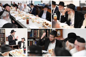 בכפר חב"ד לומדים תניא 26 שנה ומסיימים את הספר בפעם ה-6