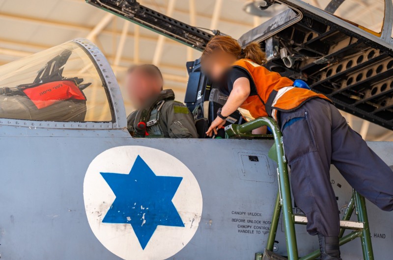כך נראים מטוסי חיל האוויר בדרכם לתקיפה באיראן. היום ביצע צה