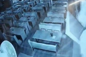 בדקה וחצי: כך נראה ההרס מהדף הטיל בישיבה בבני ברק