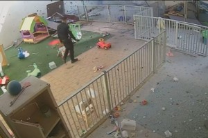 פגיעה במעון בדרום: "אי אפשר לדמיין אם היו פה תינוקות"