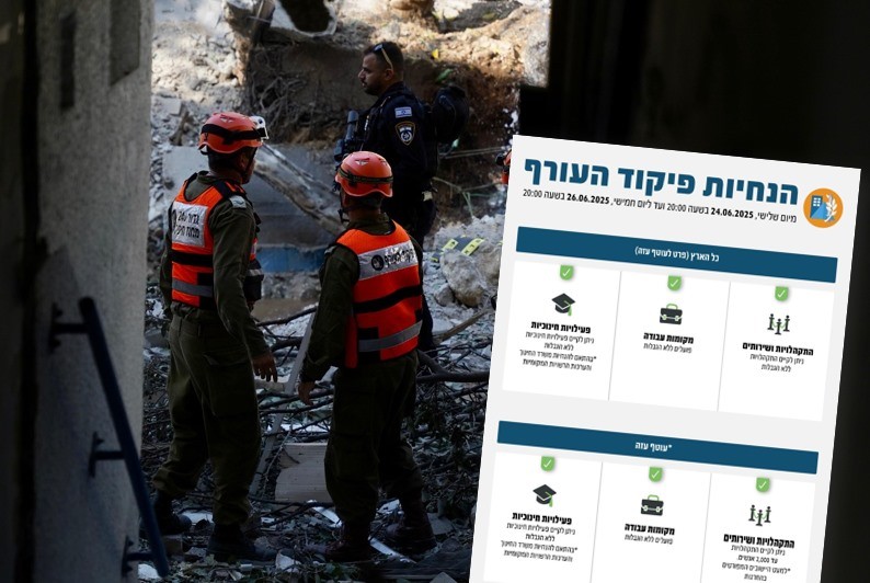 פיקוד העורף הודיע על חזרה מלאה לשגרה בכל רחבי הארץ פיקוד העורף הודיע על חזרה מלאה לשגרה בכל רחבי הארץ