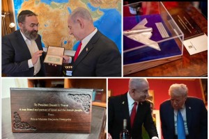 כיצד הדולר של הרבי שנתניהו העניק לטראמפ הגיע לידיו?