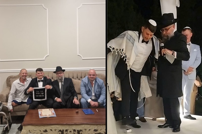 חופת ניצחון: הלוחם קטוע הרגל שבר את הכוס תחת החופה 