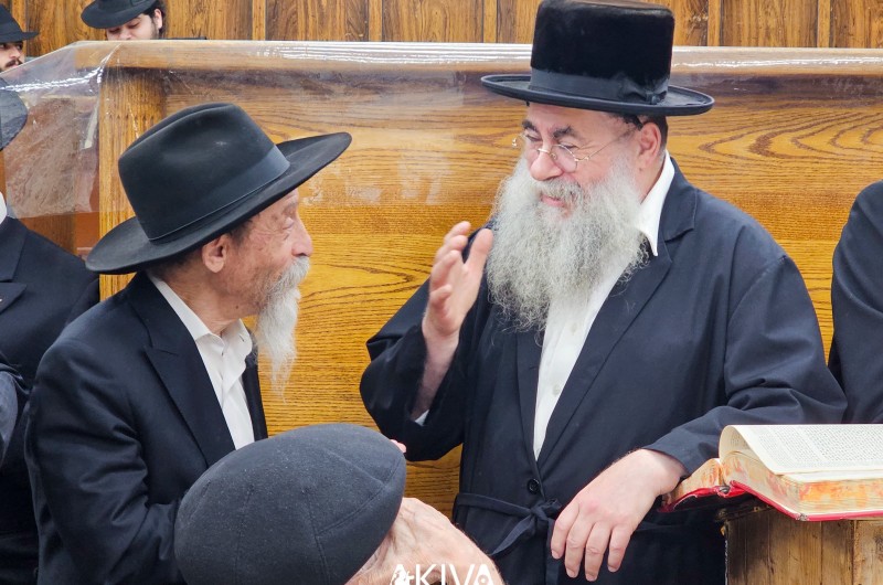 הרב נחמן יוסף טווערסקי ערך סיום מסכת 'מכות' ב-770