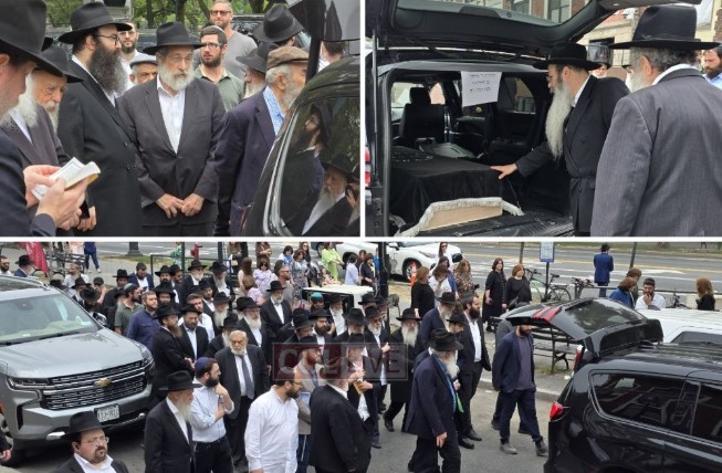 הלוויית הרב יהודה מרדכי (מוטל) דובינסקי ע