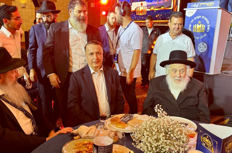 ירושלים: אלפי אברכי 'תפארת זקנים לוי יצחק' במעמד עוצמתי