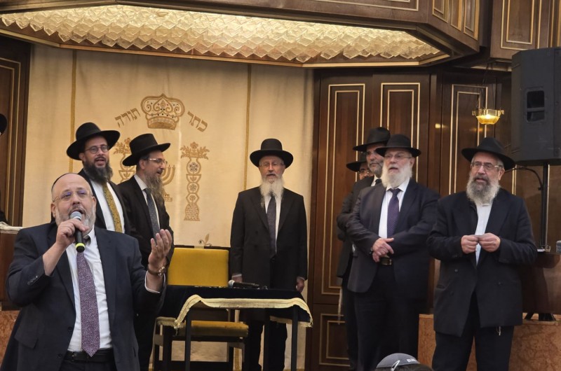 שווייץ: משלחת רבנים מישראל ביקרה בבית חב