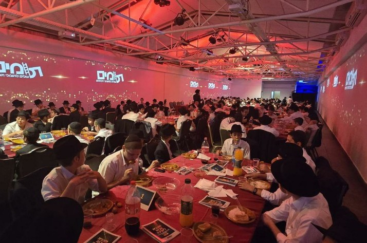 250 תלמידים העולים לישיבות בטקס הפתיחה לתכנית 'תמים' 