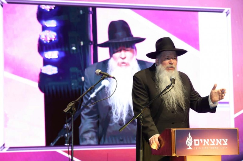 מאות צאצאים חגגו בסביון 280 שנה להולדת אדמו