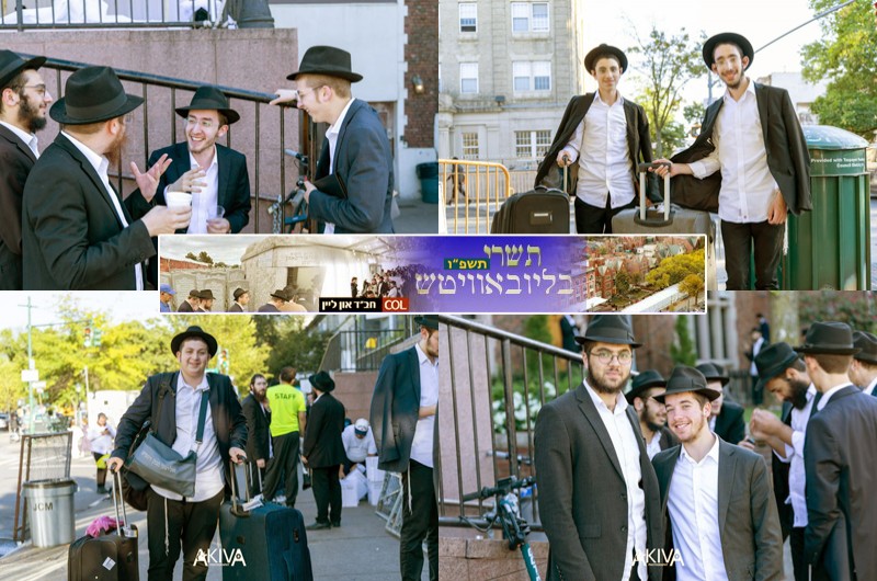 גלריית ברוכים הבאים: 'תמימים' מכל העולם מגיעים ל-770