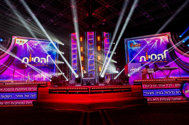 3000 ילדים בעלי מוגבליות של ארגון 'להחיות' בבנייני האומה