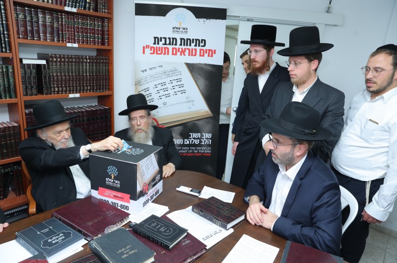 בבוני עולם מבקשים עבור מאות זוגות: שהשברים יהפכו לתרועה