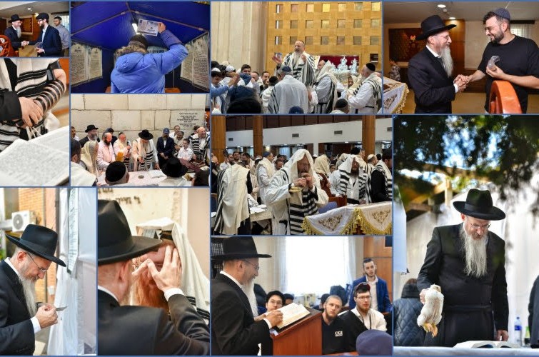 תפוסה מלאה בבתי הכנסת של בירת רוסיה ביום הכיפורים | צפו