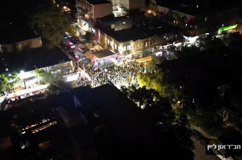 מי שלא ראה שמחת בית השואבה בקראון הייטס: קליפ תוסס