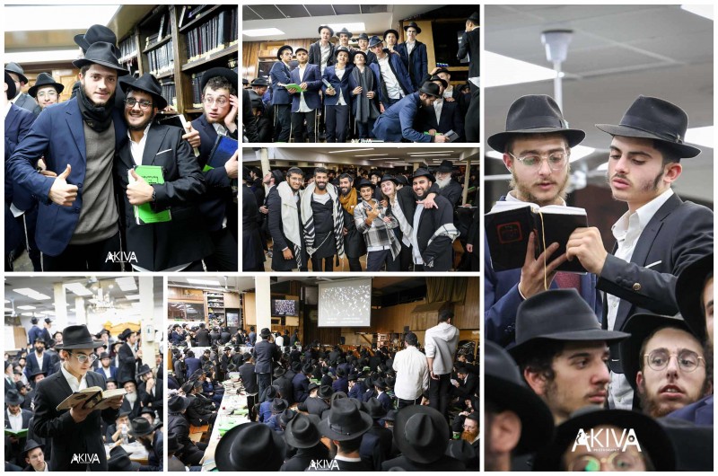 לפני החזרה לביתם בתפוצות: אלפים בשבת מרוממת ב-770