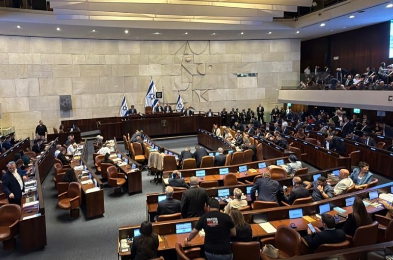 הכנסת אישרה על חודו של קול: ריבונות ישראל ביו