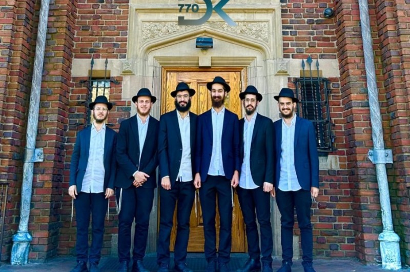 התלמידים השלוחים לישיבת תומכי תמימים בבני ברק בשנת הלימודים תשפ