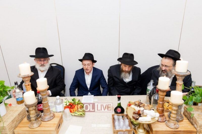 שמחת ה'ווארט' של התמים יהודה קנדר מקראון הייטס, עב